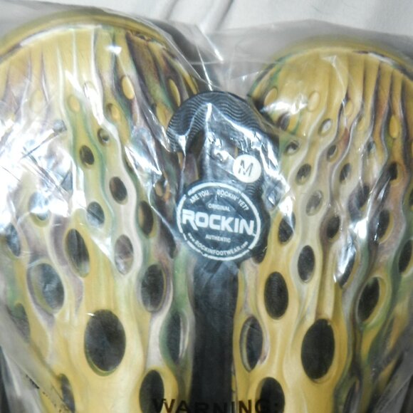 ROCKIN CLOGS UNISEX GLADES GREEN LIGHTWEIGHT WATERPROOF DURABLE SHOES NWT! - Picture 11 of 13